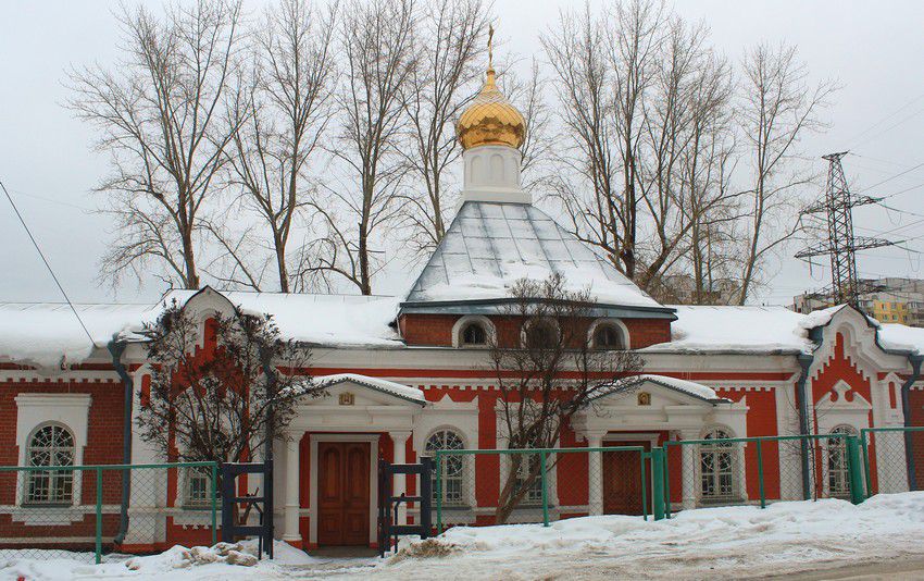 Самара. Церковь Иоанна Предтечи в бывшем Загородном архиерейском скиту. фасады, Южный фасад по улице Ново-Вокзальной