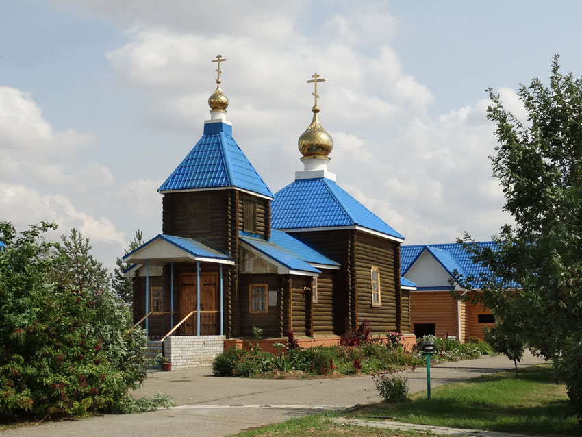 Церковь Донской иконы Божией Матери, Качалинская (Иловлинский район, Волгоградская область). фасады