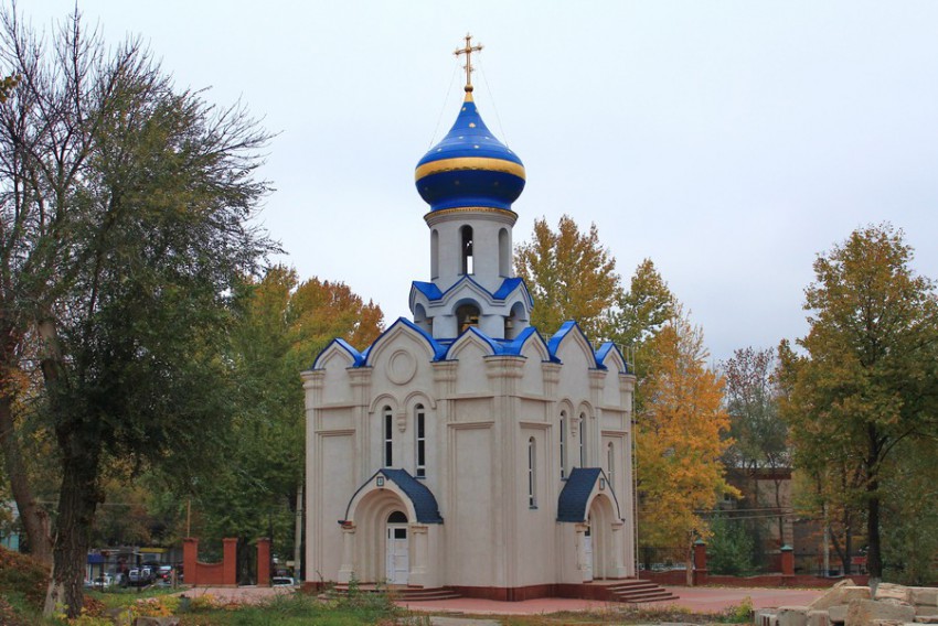 Самара. Воскресенский мужской монастырь. Церковь Николая Чудотворца. фасады