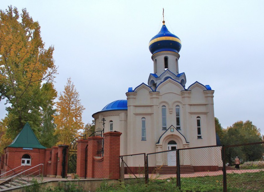 Воскресенский мужской монастырь. Церковь Николая Чудотворца, Самара (Самара, город, Самарская область). фасады