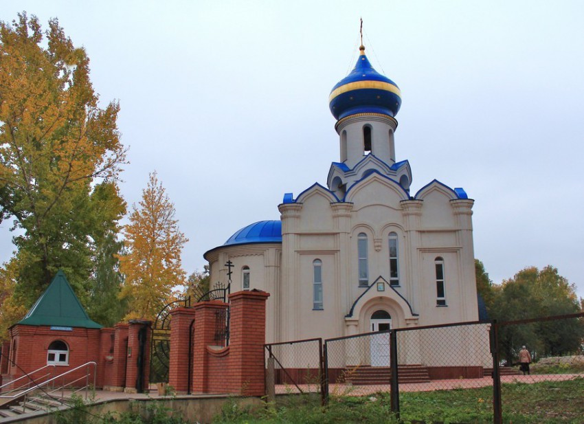 Самара. Воскресенский мужской монастырь. Церковь Николая Чудотворца. фасады