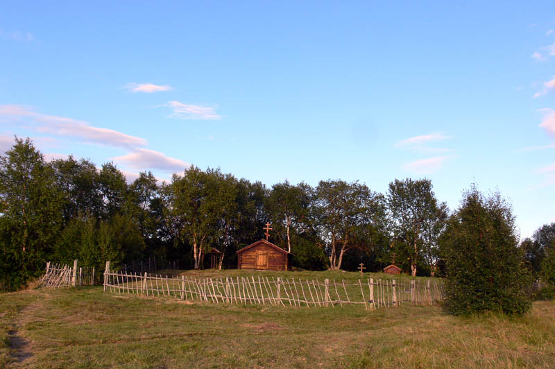 Часовня Георгия Победоносца, Нейден (Нявдемский погост) (Норвегия, Прочие страны). общий вид в ландшафте