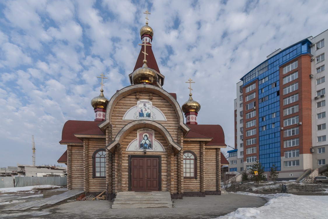 Самара. Церковь Митрофана Воронежского на Октябрьском спуске. фасады