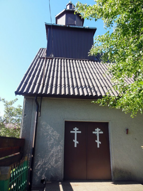 Старообрядческая моленная Успения Пресвятой Богородицы, Клайпеда (Клайпедский уезд, Литва). архитектурные детали, Вход в моленную