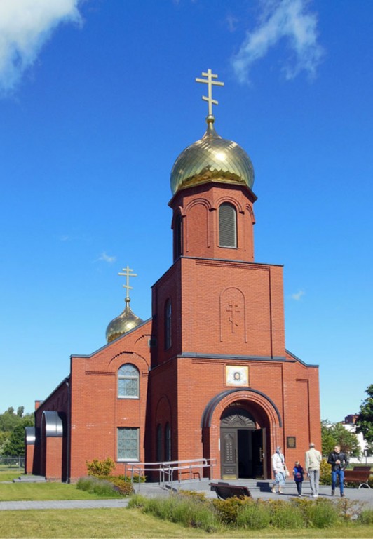 Старообрядческая моленная Успения Пресвятой Богородицы и Михаила Архангела, Клайпеда (Клайпедский уезд, Литва). фасады, Западный фасад моленной