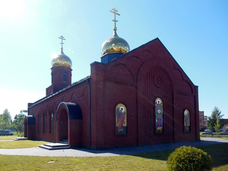 Старообрядческая моленная Успения Пресвятой Богородицы и Михаила Архангела, Клайпеда (Клайпедский уезд, Литва). фасады, Вид с северо-востока