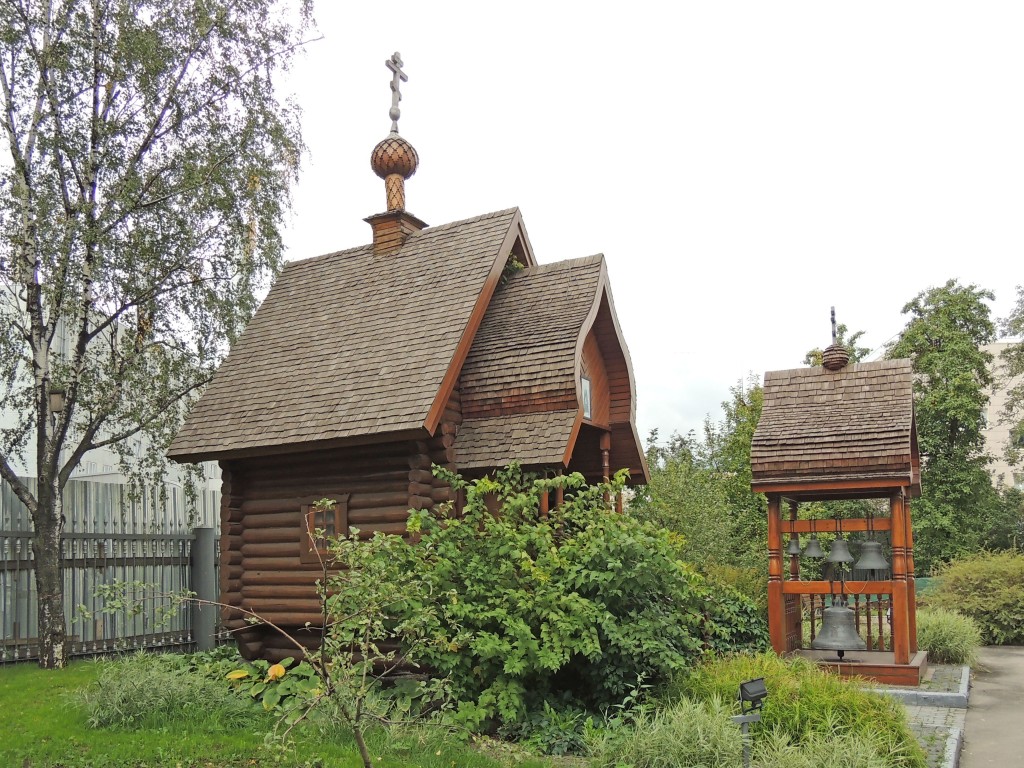 Даниловский. Часовня Сергия Радонежского при Префектуре ЮАО (бывшая при заводе 