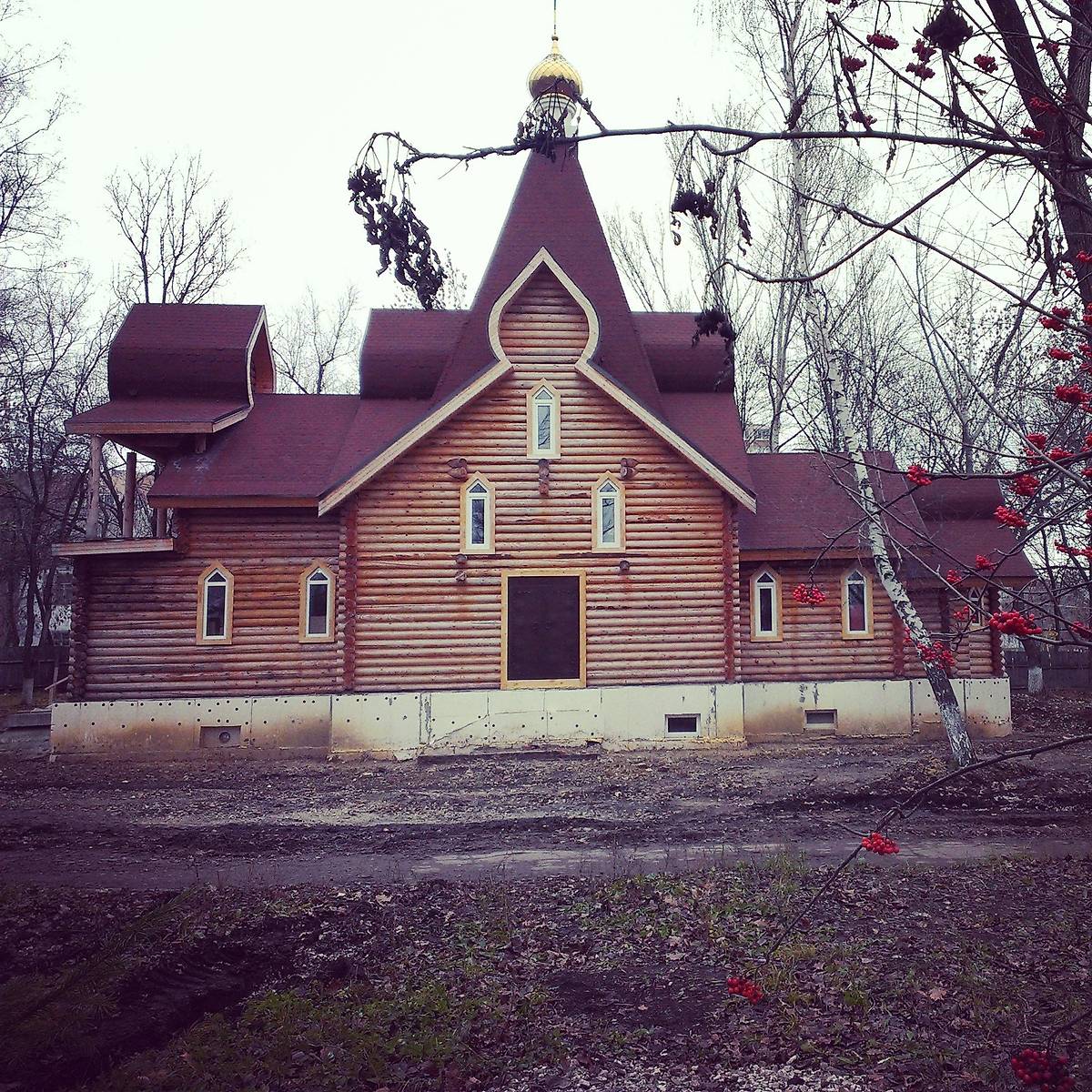 фасады. Церковь Смоленской иконы Божией Матери, Управленческий (Самара, город, Самарская область)