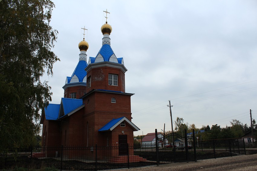 Церковь Покрова Пресвятой Богородицы, Орловка (Кошкинский район, Самарская область). фасады, Вид с северо-запада