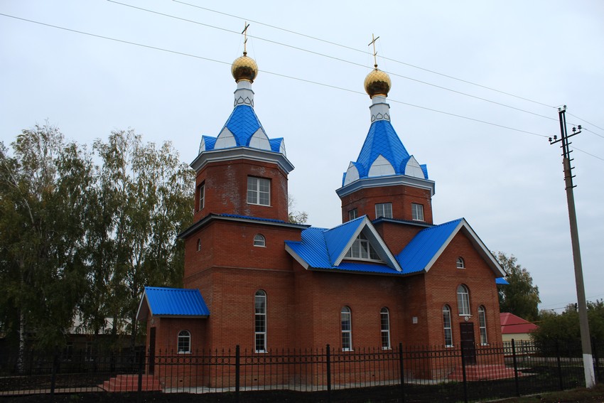 Церковь Покрова Пресвятой Богородицы, Орловка (Кошкинский район, Самарская область). фасады, Вид с юга