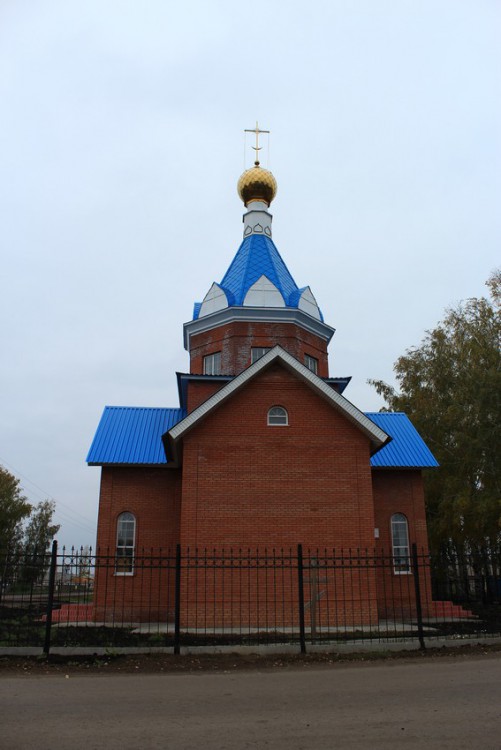 Церковь Покрова Пресвятой Богородицы, Орловка (Кошкинский район, Самарская область). фасады, Вид с востока