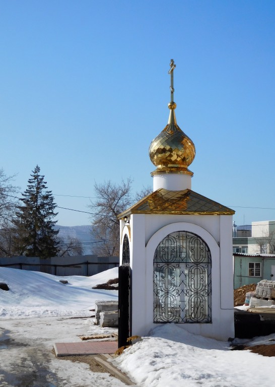 Церковь Алексия, митрополита Московского, Красная Глинка (Самара, город, Самарская область). дополнительная информация, Вход в нижний храм