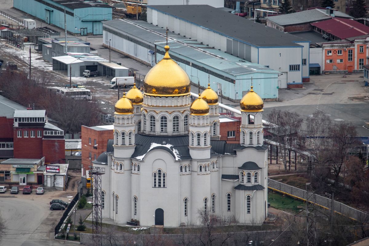 Церковь Алексия, митрополита Московского, Красная Глинка (Самара, город, Самарская область). фасады