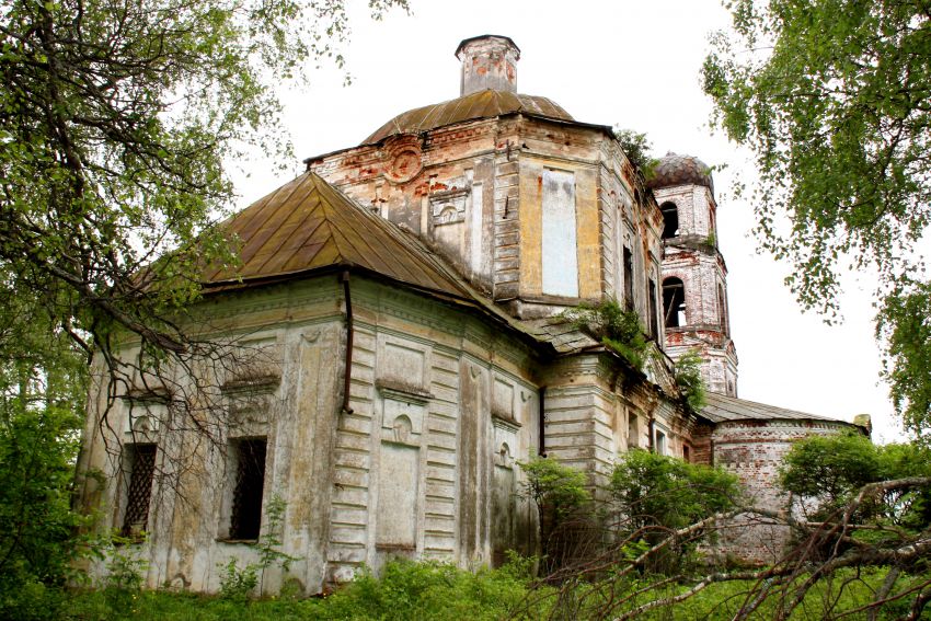 Русское-Кошево, урочище. Церковь Казанской иконы Божией Матери. фасады