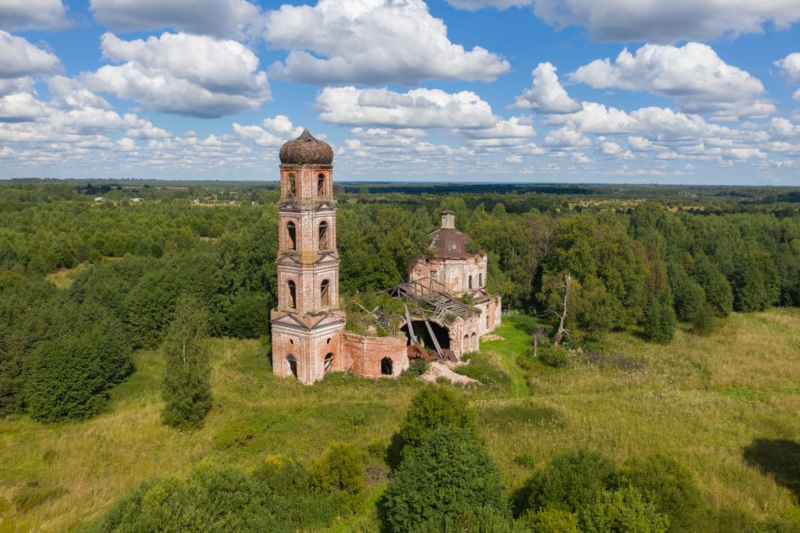 Русское-Кошево, урочище. Церковь Казанской иконы Божией Матери. фасады