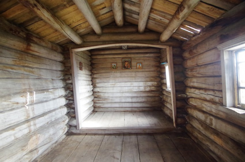 Часовня Георгия Победоносца, Чешегора (Пинежский район, Архангельская область). интерьер и убранство