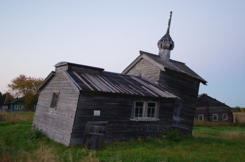 Часовня Михаила Архангела, Печгора (Пинежский район, Архангельская область). фасады