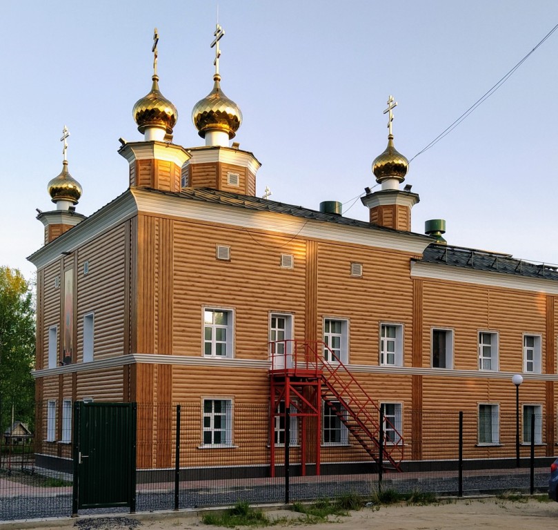 Церковь Варвары великомученицы, Талажский Авиагородок (Архангельск, город, Архангельская область). фасады
