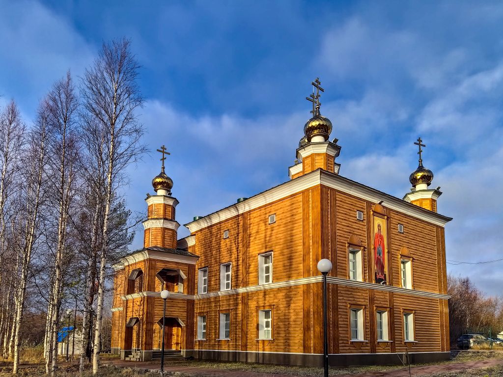 Церковь Варвары великомученицы, Талажский Авиагородок (Архангельск, город, Архангельская область). фасады