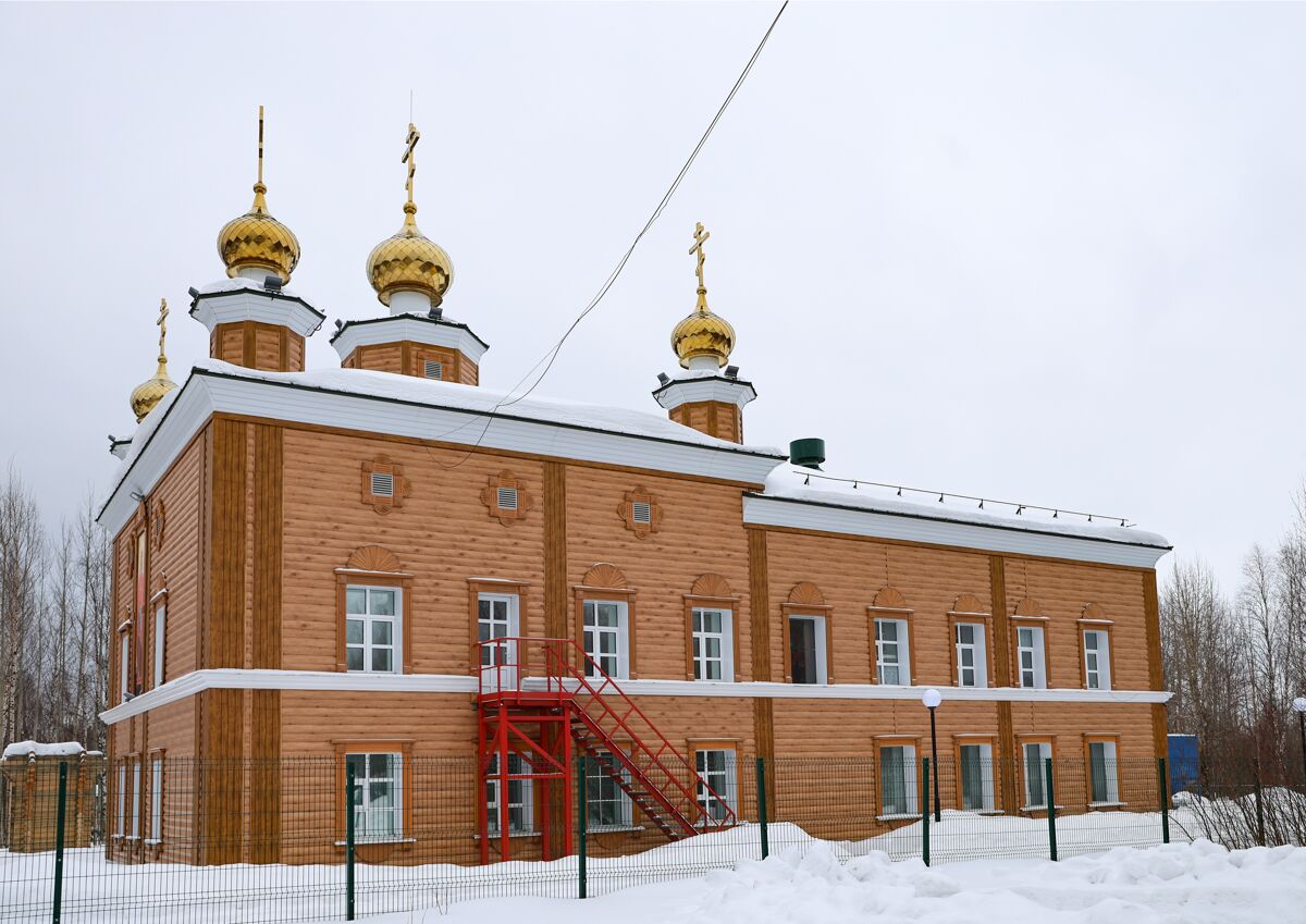 Церковь Варвары великомученицы, Талажский Авиагородок (Архангельск, город, Архангельская область). фасады