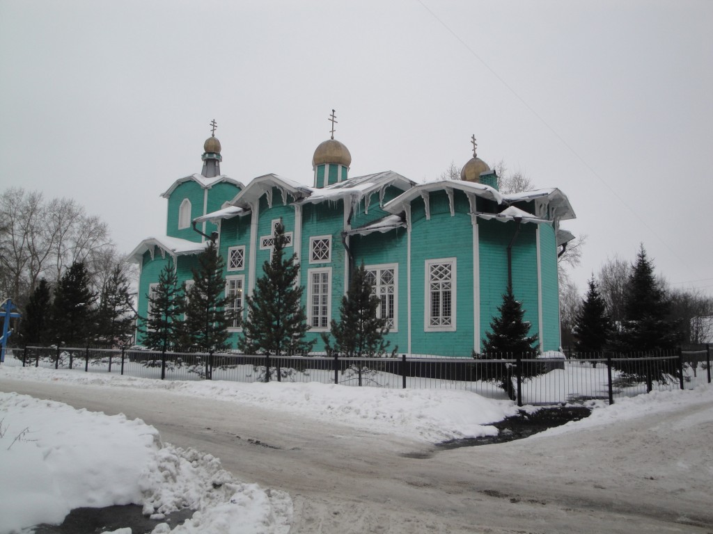 Исакогорка. Церковь Сергия Радонежского. фасады, Вид с юго - востока