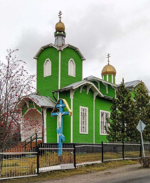 Церковь Сергия Радонежского, Исакогорка (Архангельск, город, Архангельская область). фасады