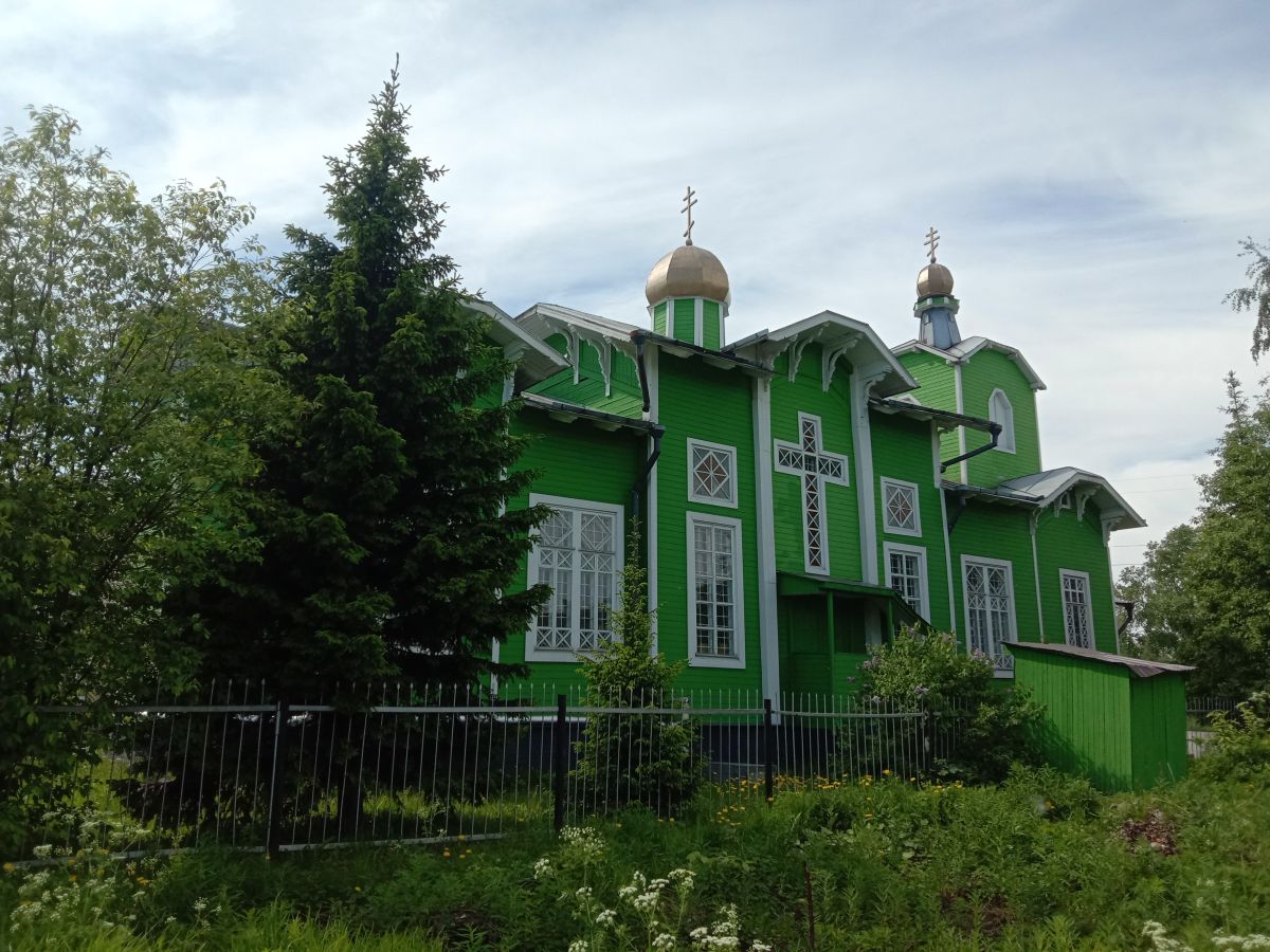 Церковь Сергия Радонежского, Исакогорка (Архангельск, город, Архангельская область). фасады
