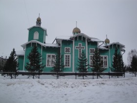 Исакогорка. Церковь Сергия Радонежского