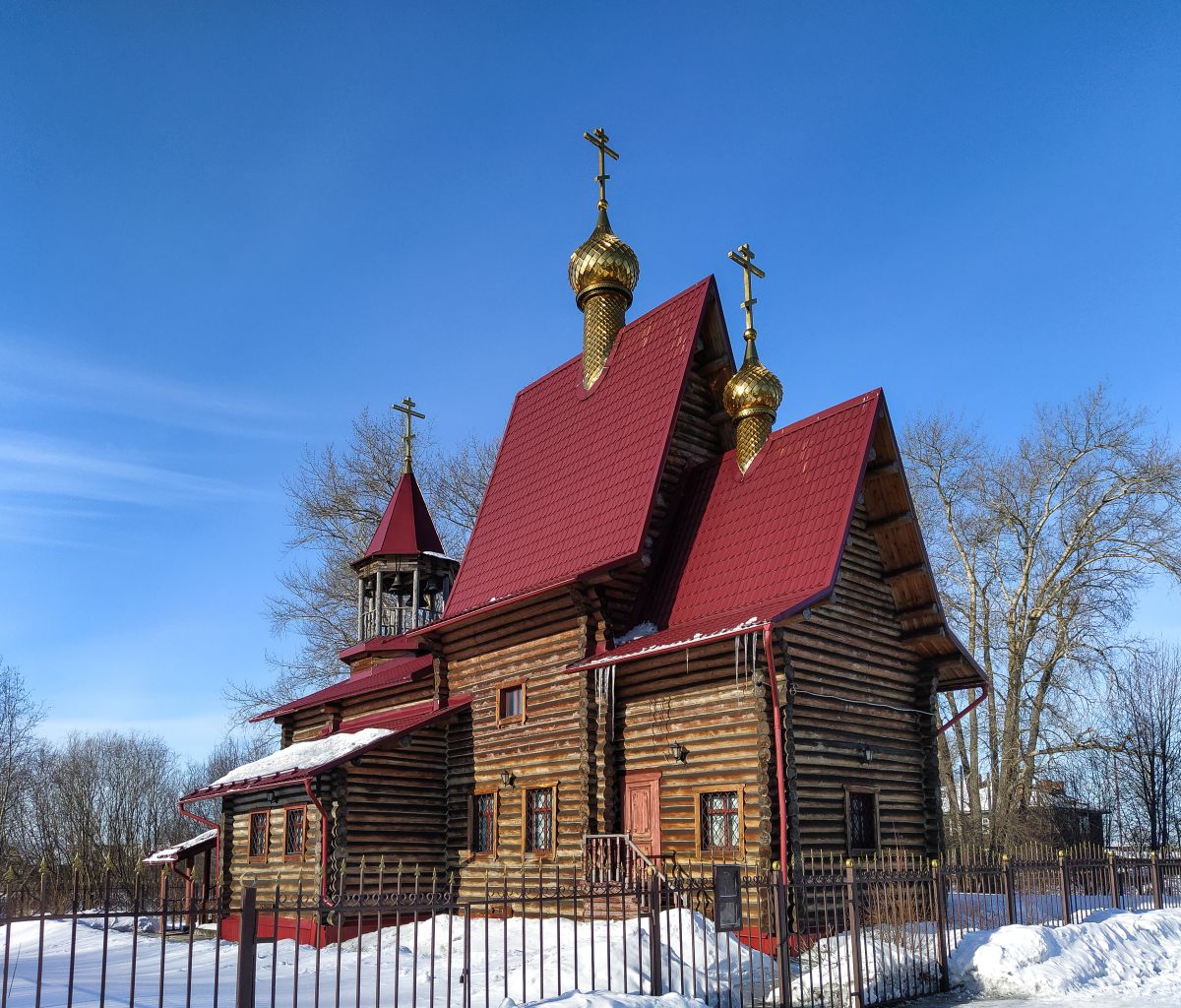 Кегостров. Церковь Илии Пророка (новая). фасады