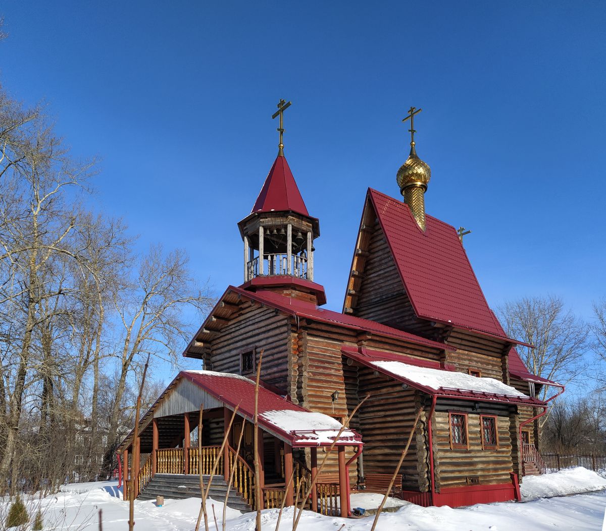 Кегостров. Церковь Илии Пророка (новая). фасады