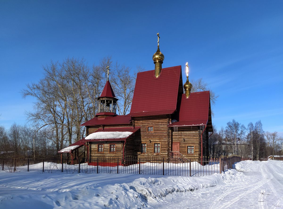 Церковь Илии Пророка (новая), Кегостров (Архангельск, город, Архангельская область). фасады