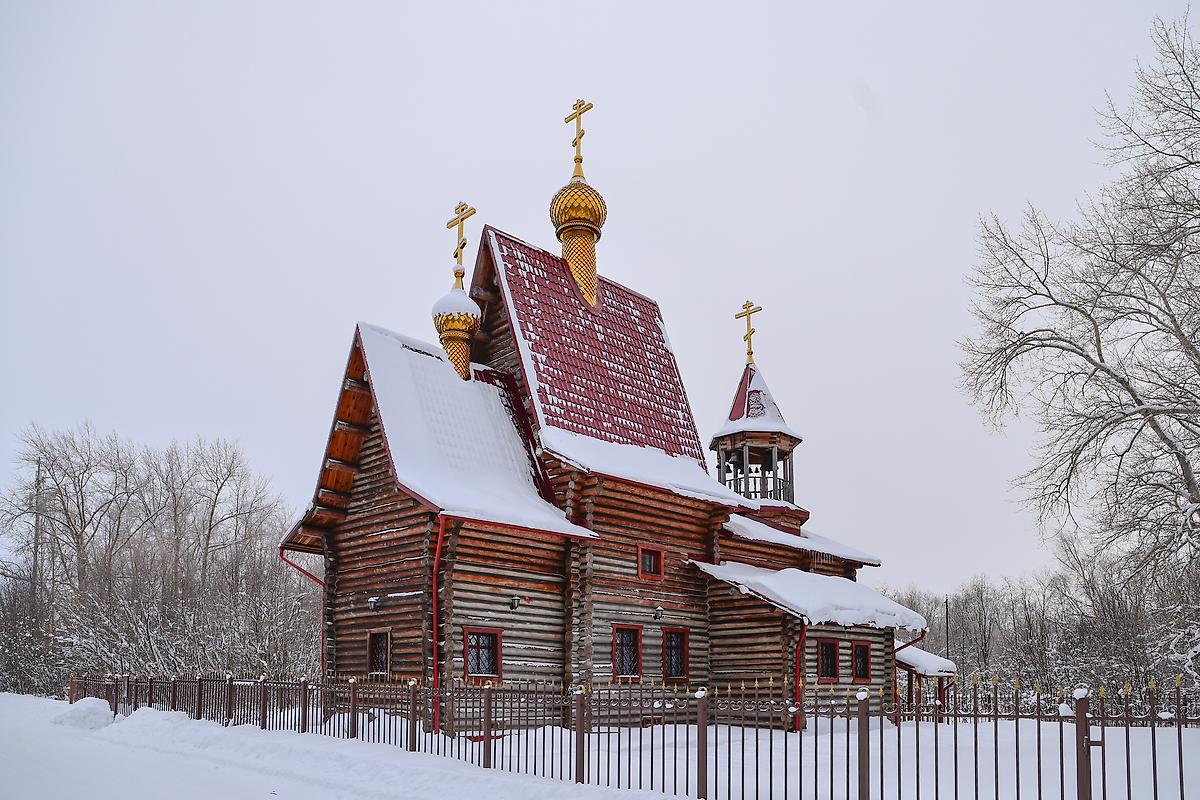 фасады. Церковь Илии Пророка (новая), Кегостров (Архангельск, город, Архангельская область)