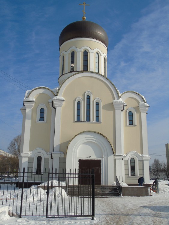 Вешняки. Церковь Алексия, старца Московского на Вешняковской. фасады