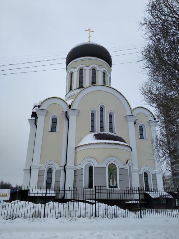 Вешняки. Церковь Алексия, старца Московского на Вешняковской. фасады