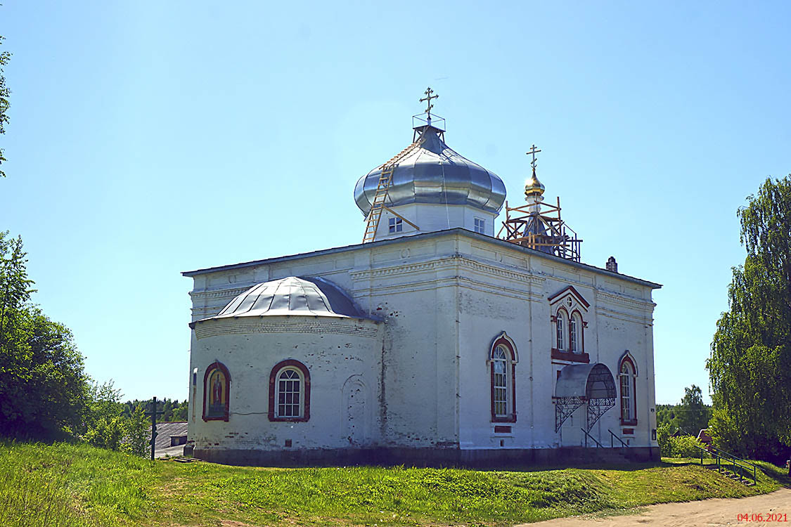 Церковь Николая Чудотворца, Полищи (Окуловский район, Новгородская область). фасады