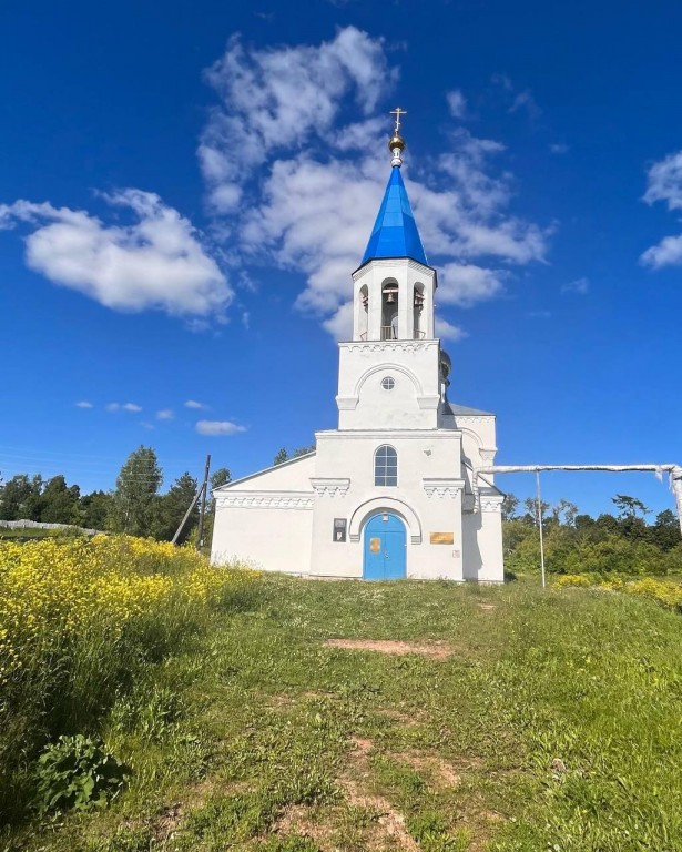 Успенский Обвинский монастырь. Церковь Феодосия Великого, Обвинск (Карагайский район, Пермский край). фасады