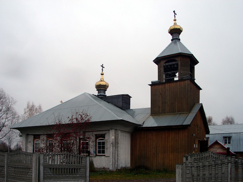 Церковь Петра и Павла, Арамашка (Режевской район (Режевской ГО), Свердловская область). общий вид в ландшафте