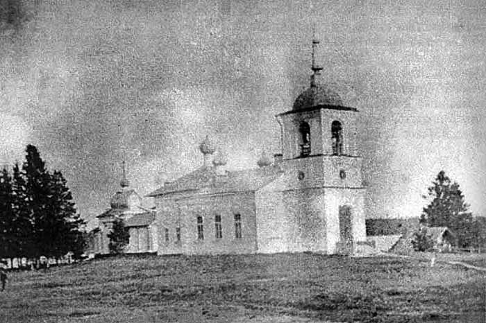 Кирилло-Челмогорская пустынь, Чёлма, урочище (Каргопольский район, Архангельская область). архивная фотография, Собор Богоявления Господня