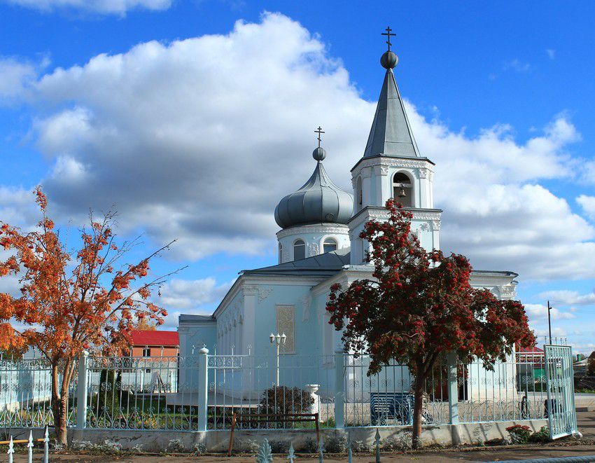 Смышляевка. Церковь Николая Чудотворца (новая). фасады