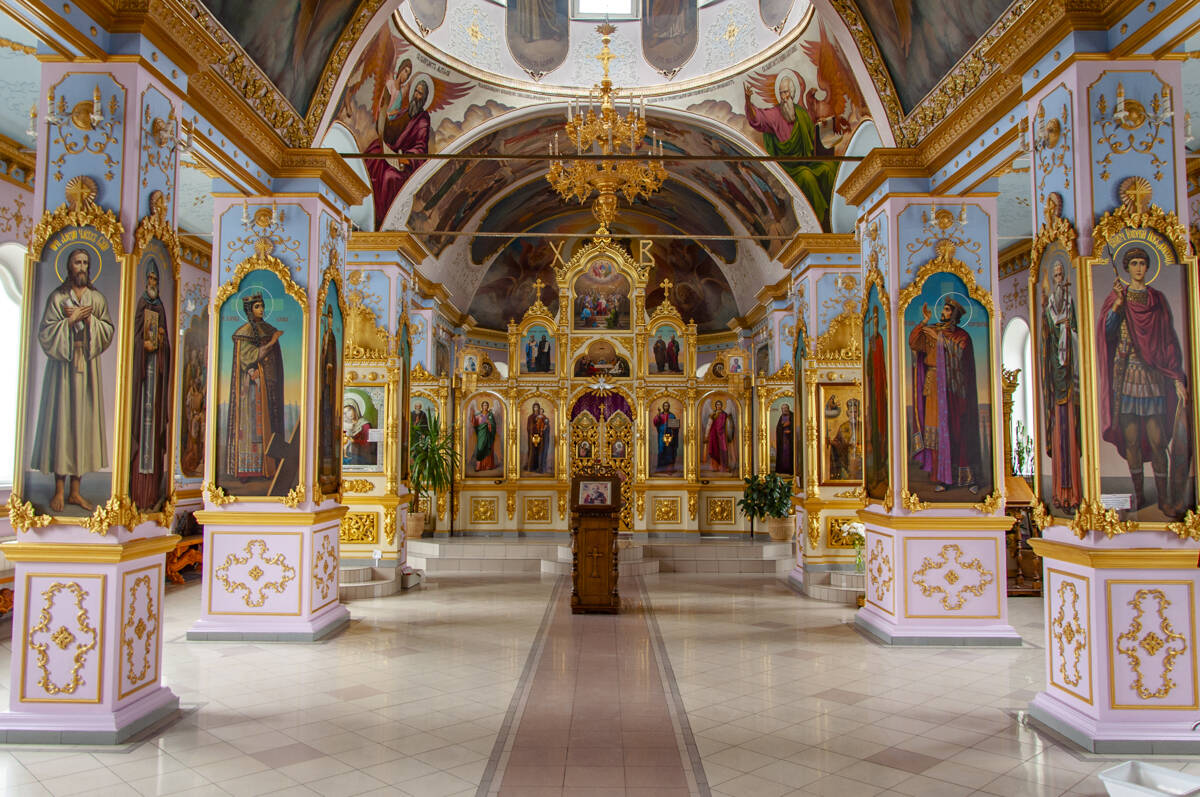 Церковь Николая Чудотворца (новая), Смышляевка (Волжский район, Самарская область). интерьер и убранство