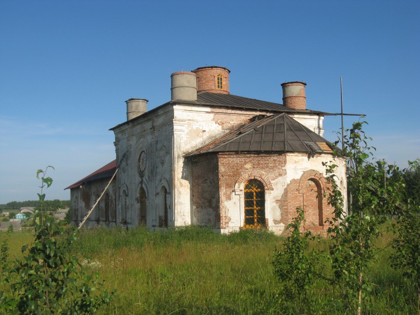 Слудная. Церковь Николая Чудотворца. фасады