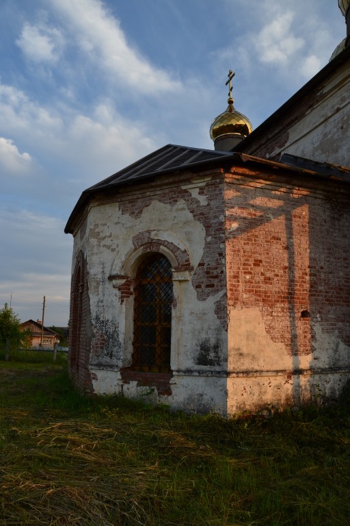 Церковь Николая Чудотворца, Слудная (Верховажский район, Вологодская область). архитектурные детали