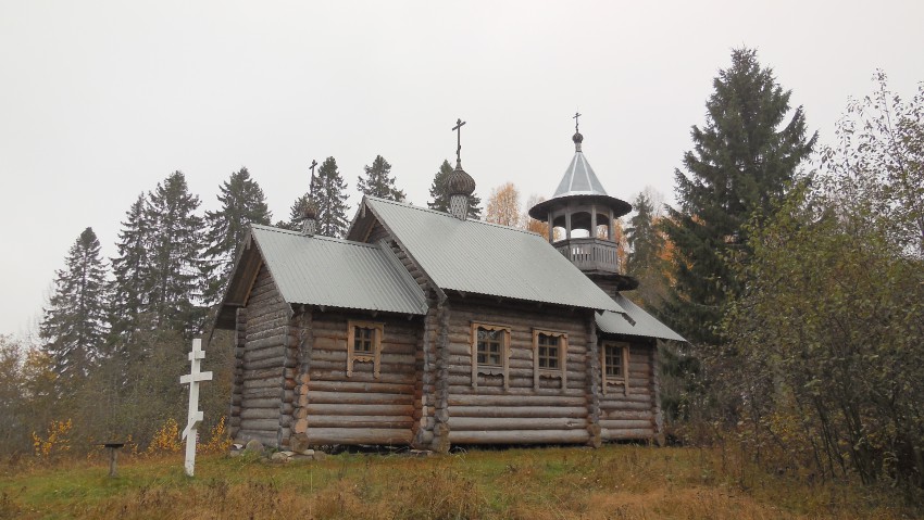Церковь Спаса Нерукотворного  Образа, Щеккила (Пряжинский район, Республика Карелия). фасады