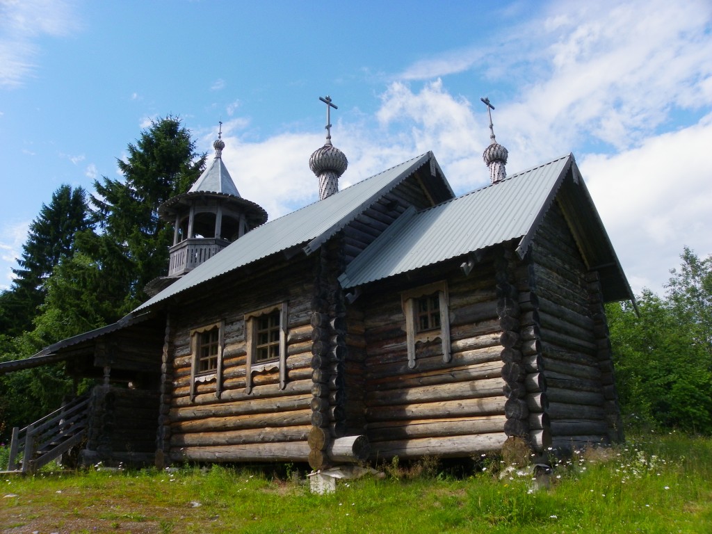 Щеккила. Церковь Спаса Нерукотворного  Образа. фасады