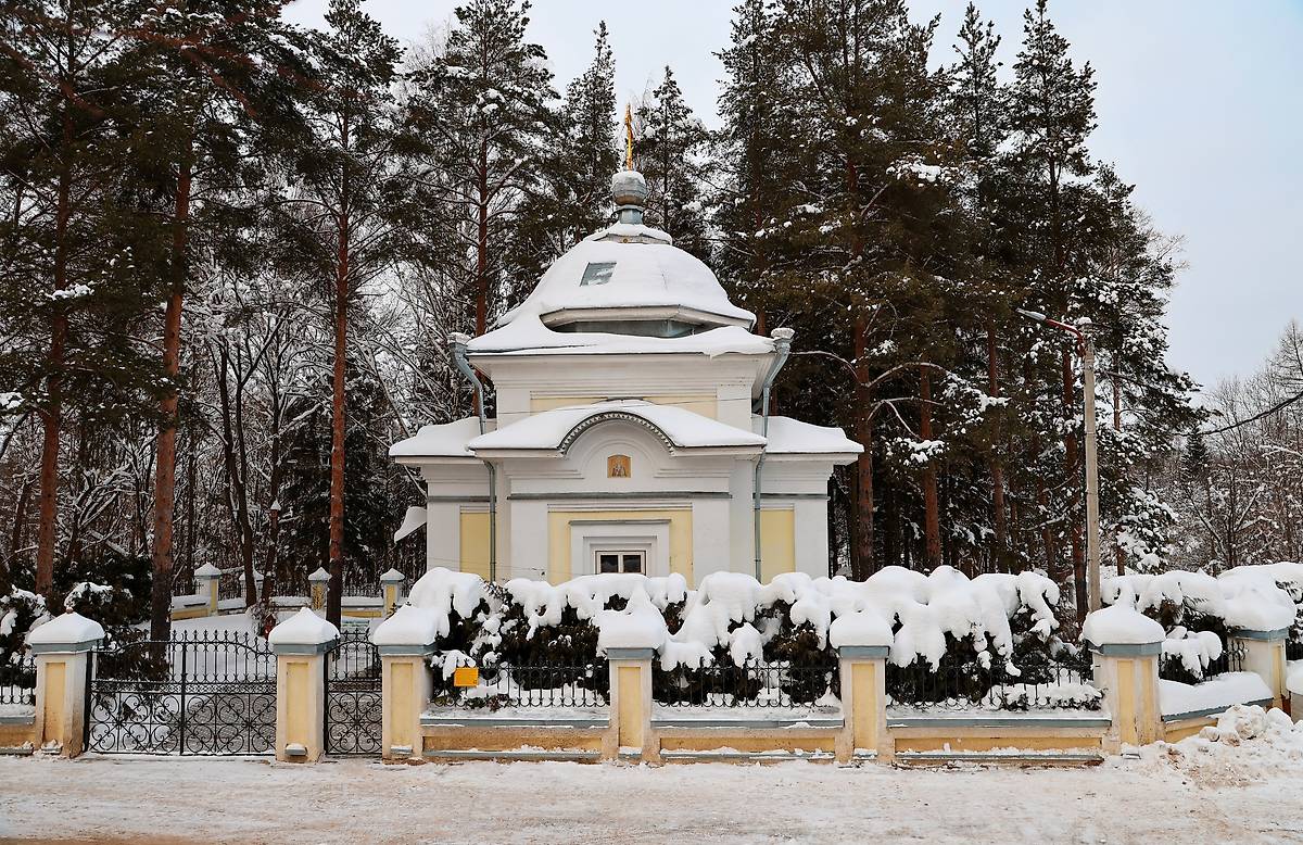 общий вид в ландшафте. Часовня Герасима Вологодского, Вологда (Вологда, город, Вологодская область)