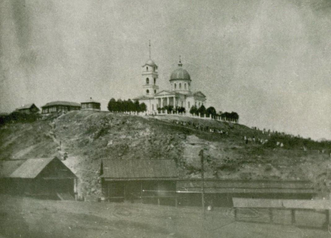 Верхний Авзян. Церковь Казанской иконы Божией Матери. архивная фотография, Старинное фото