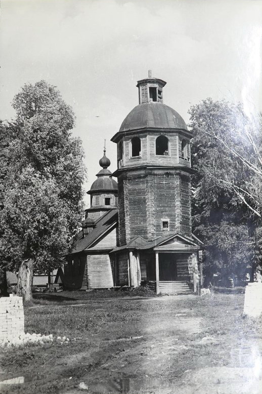 Михайловское. Церковь Казанской иконы Божией Матери. архивная фотография, Фото советского периода из фондов Нижегородского государственного историко-архитектурного музея-заповедника