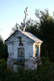 Чернолесская пустынь. Часовенный столб