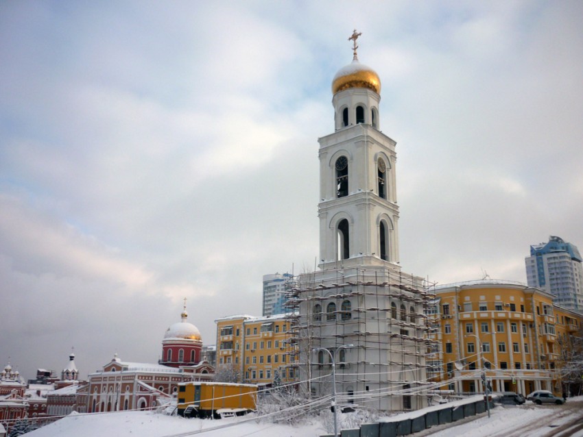 Иверский женский монастырь. Церковь Николая Чудотворца в колокольне (новая), Самара (Самара, город, Самарская область). документальные фотографии