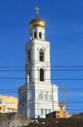 Иверский женский монастырь. Церковь Николая Чудотворца в колокольне (новая), Вид с Волжского проспекта<br>, Самара, Самара, город, Самарская область